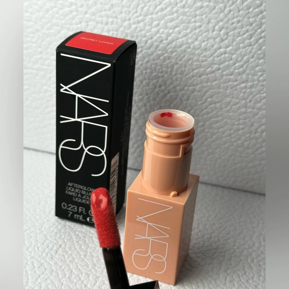 🆕 NARS Afterglow Liquid Blush Color: Secret Lover - watermelon pink NIB